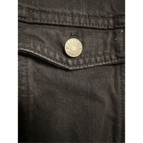 Madewell oversized black Jean jacket medium - Picture 2 of 4
